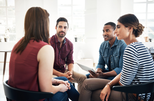 conversation entre etudiants